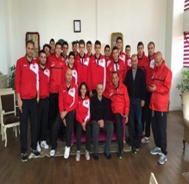 Voleybol Genç Milli Takımı Derman Bakım Evini Ziyareti